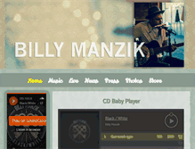 Tablet Screenshot of billymanzik.com